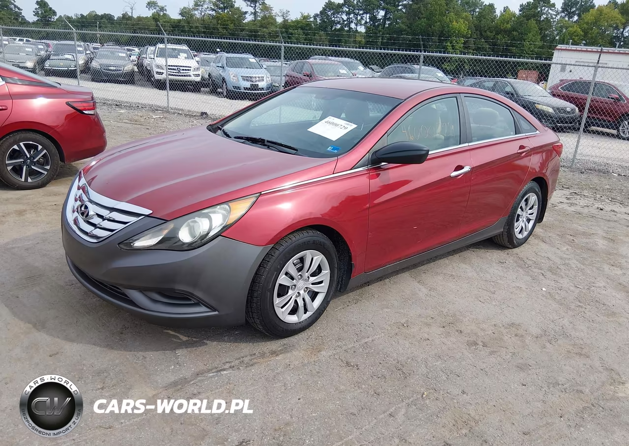 2011 Hyundai Sonata Gls VIN:5NPEB4AC9BH244512 - 2