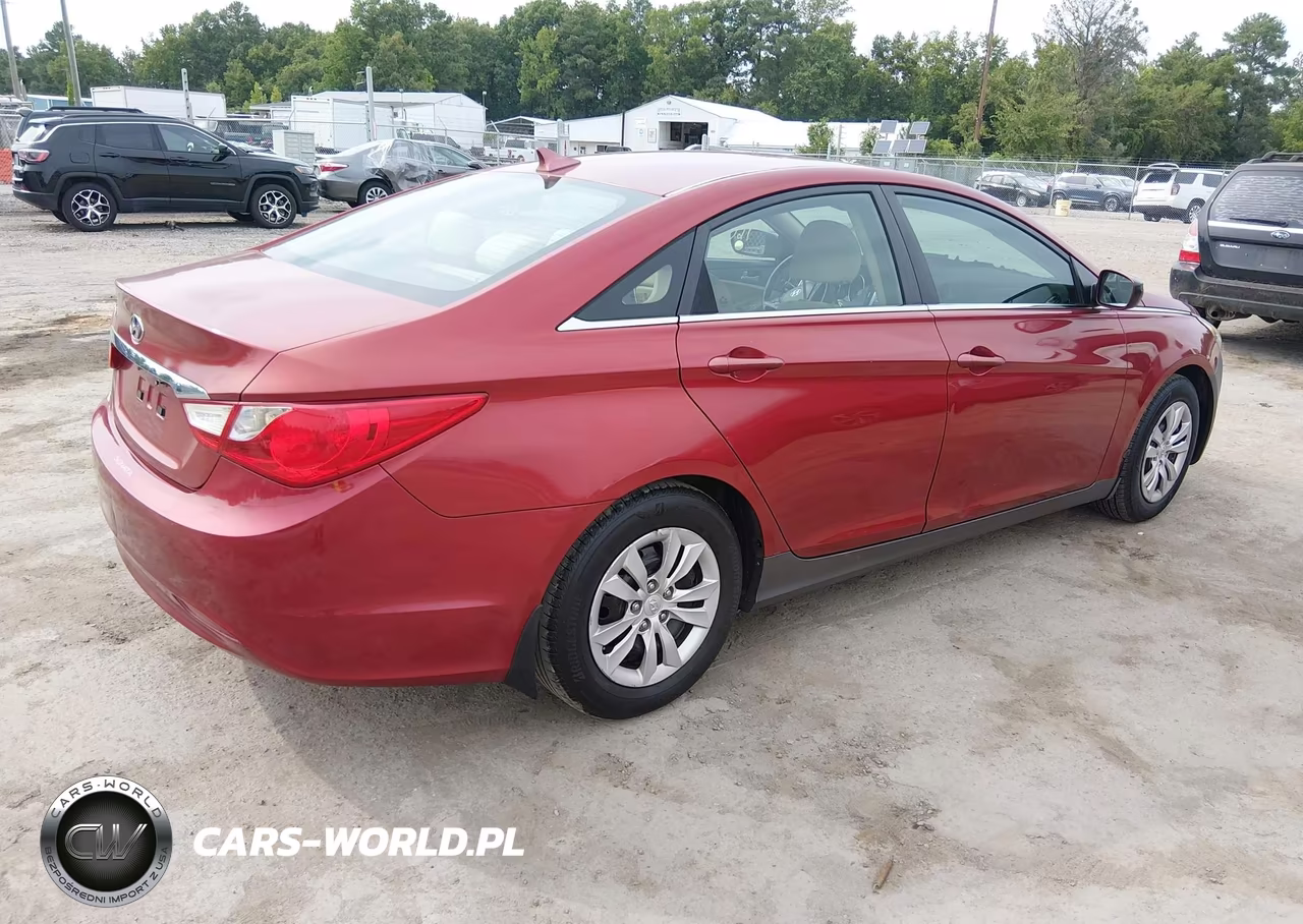 2011 Hyundai Sonata Gls VIN:5NPEB4AC9BH244512 - 4