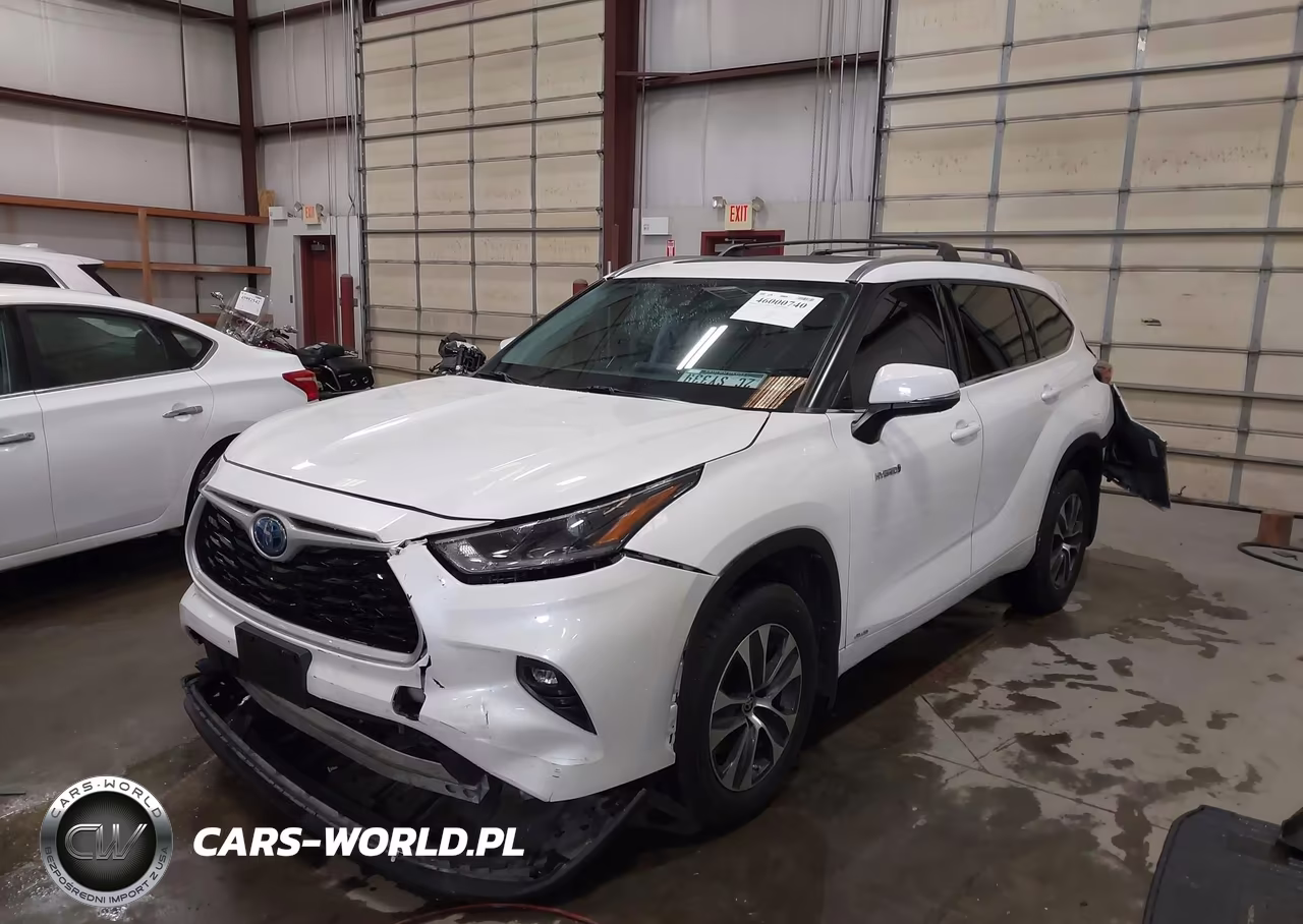 2021 Toyota Highlander Hybrid Xle VIN:5TDHBRCH0MS518387 - 2