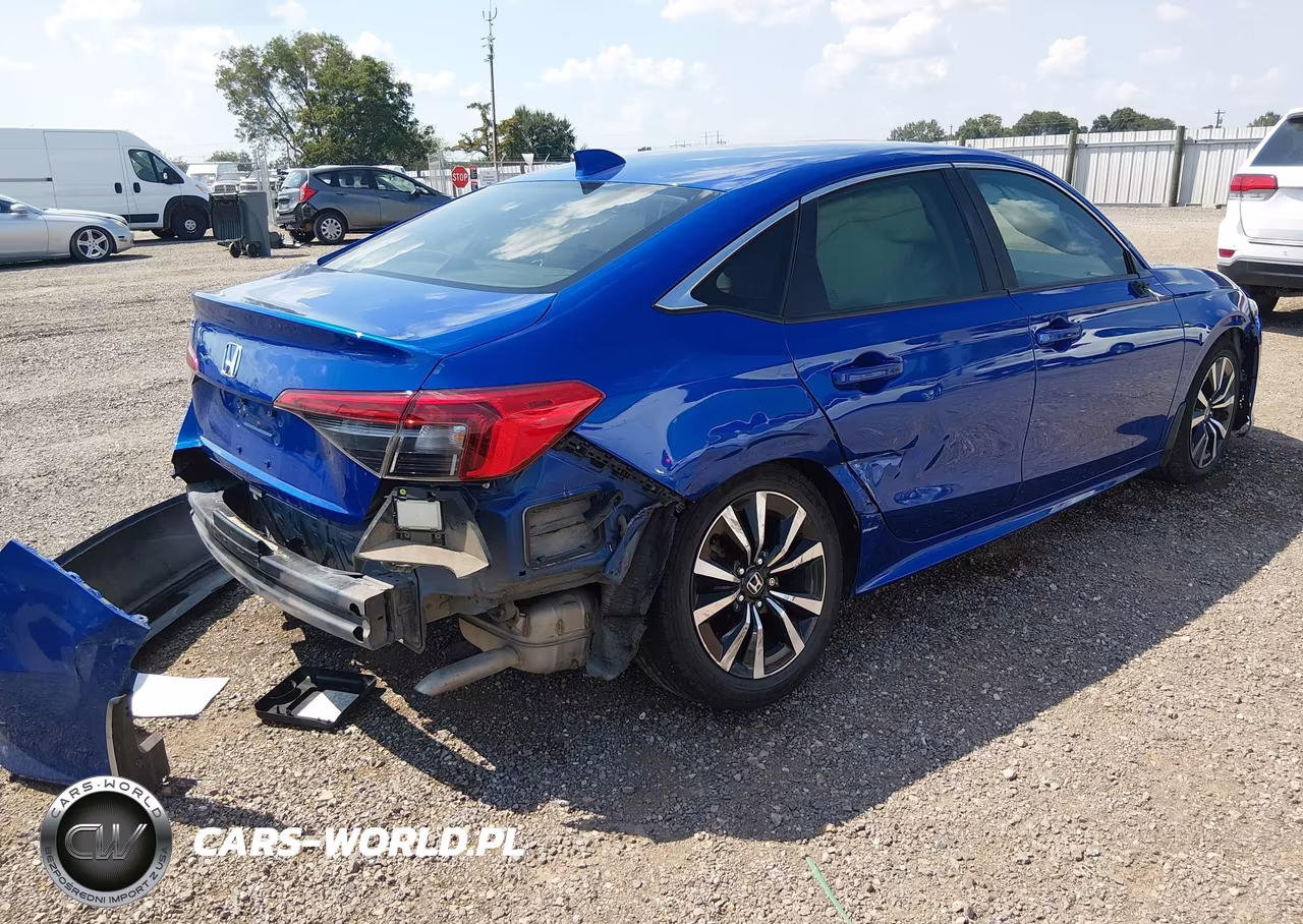 2022 Honda Civic Ex VIN:2HGFE1F73NH303624 - 4