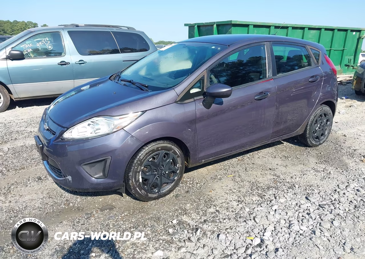 2012 Ford Fiesta Se VIN:3FADP4EJ0CM114285 - 2