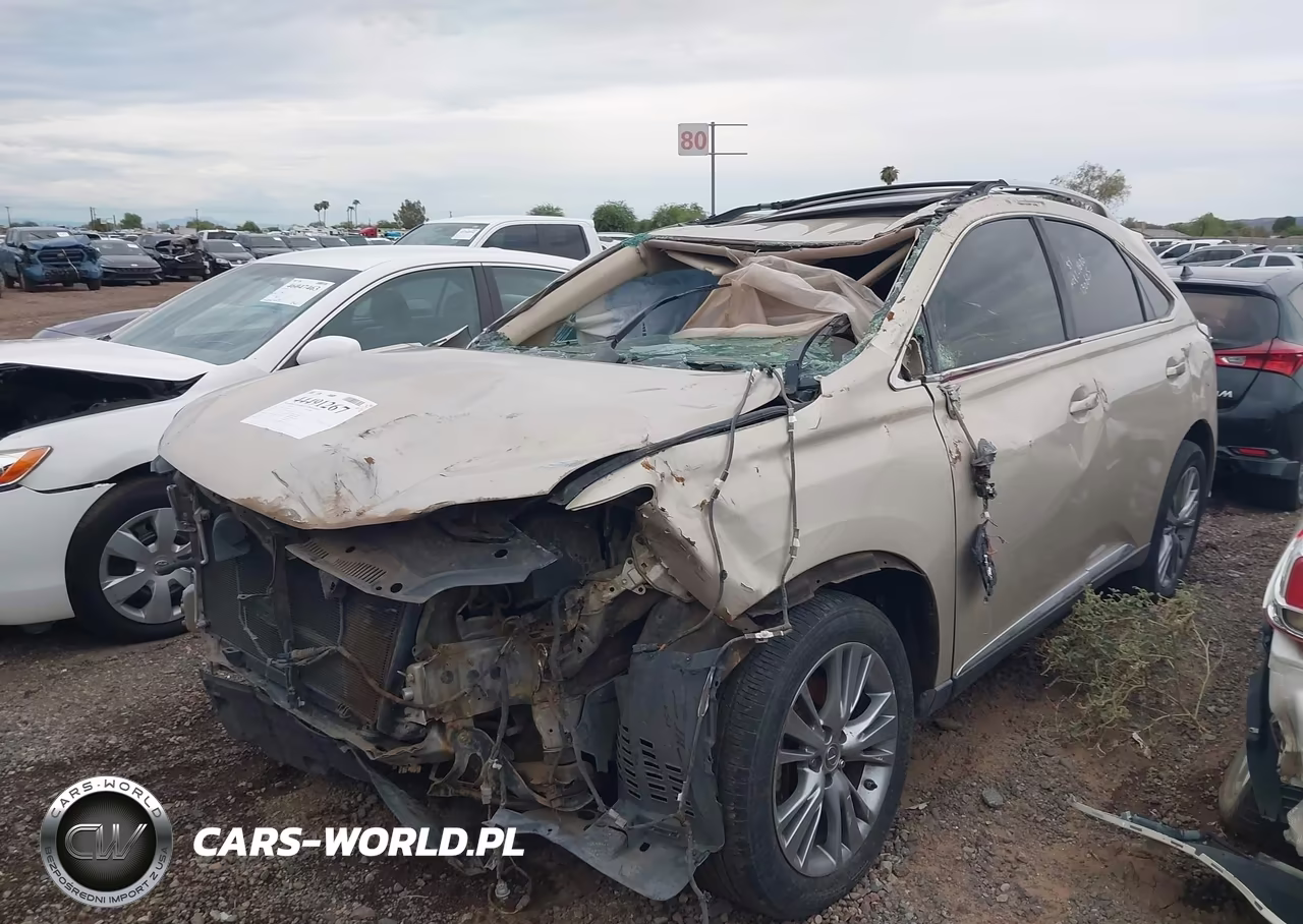 2013 Lexus Rx 350 VIN:2T2ZK1BA7DC130605 - 2
