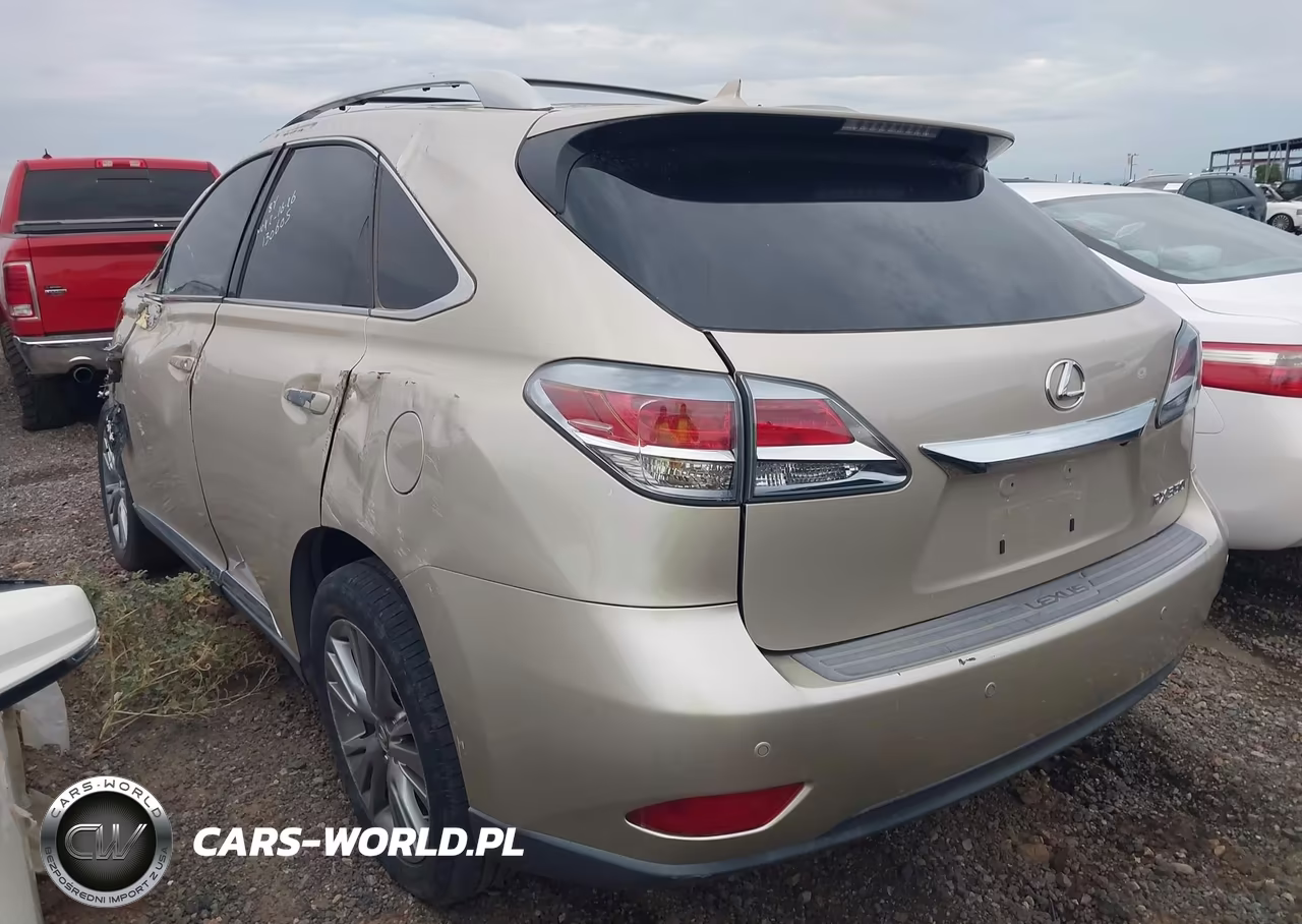 2013 Lexus Rx 350 VIN:2T2ZK1BA7DC130605 - 3