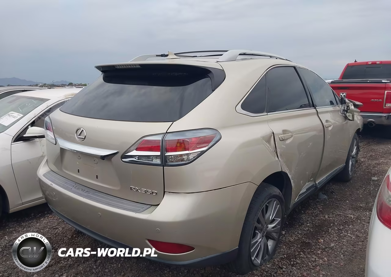 2013 Lexus Rx 350 VIN:2T2ZK1BA7DC130605 - 4