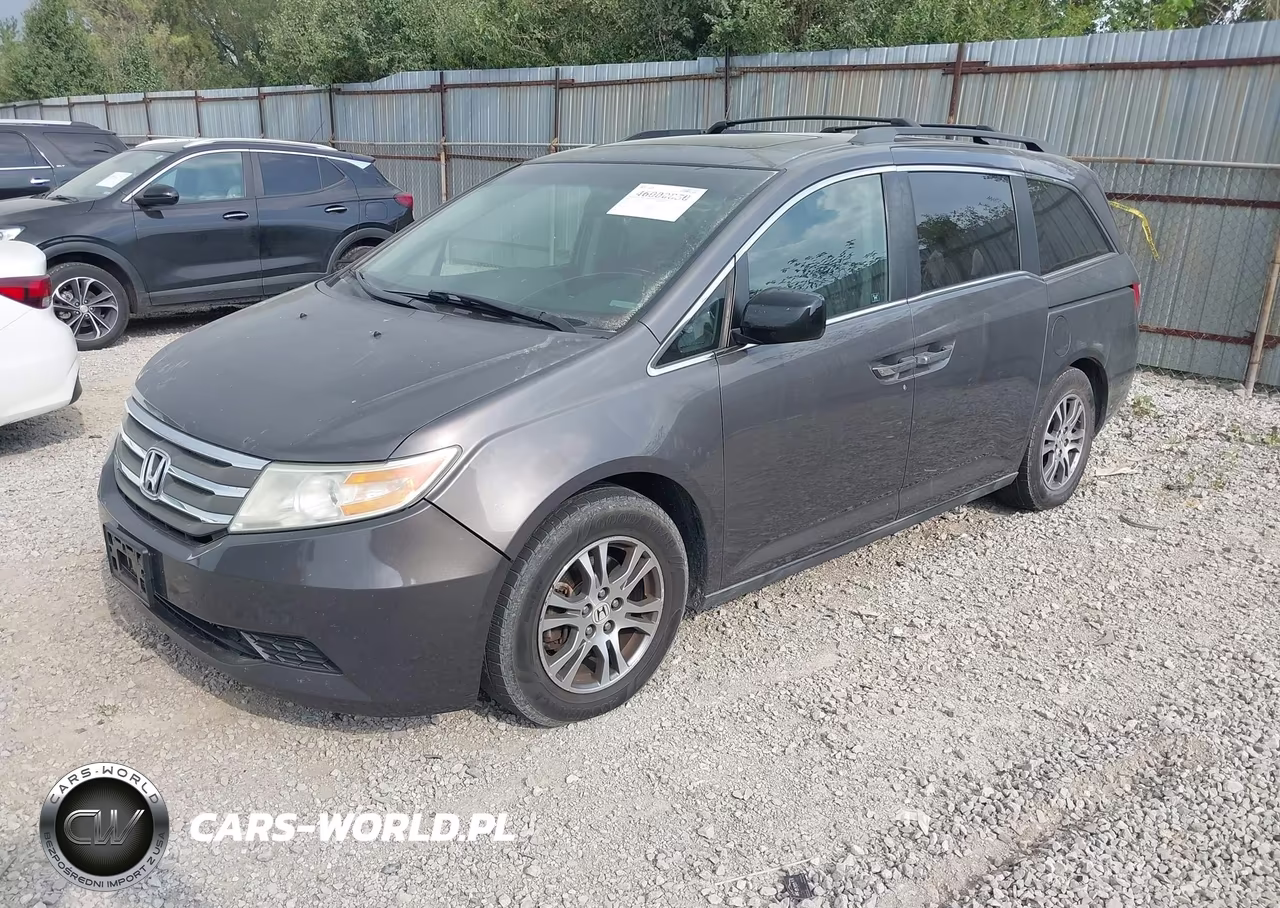 2012 Honda Odyssey Ex-L VIN:5FNRL5H63CB079786 - 2