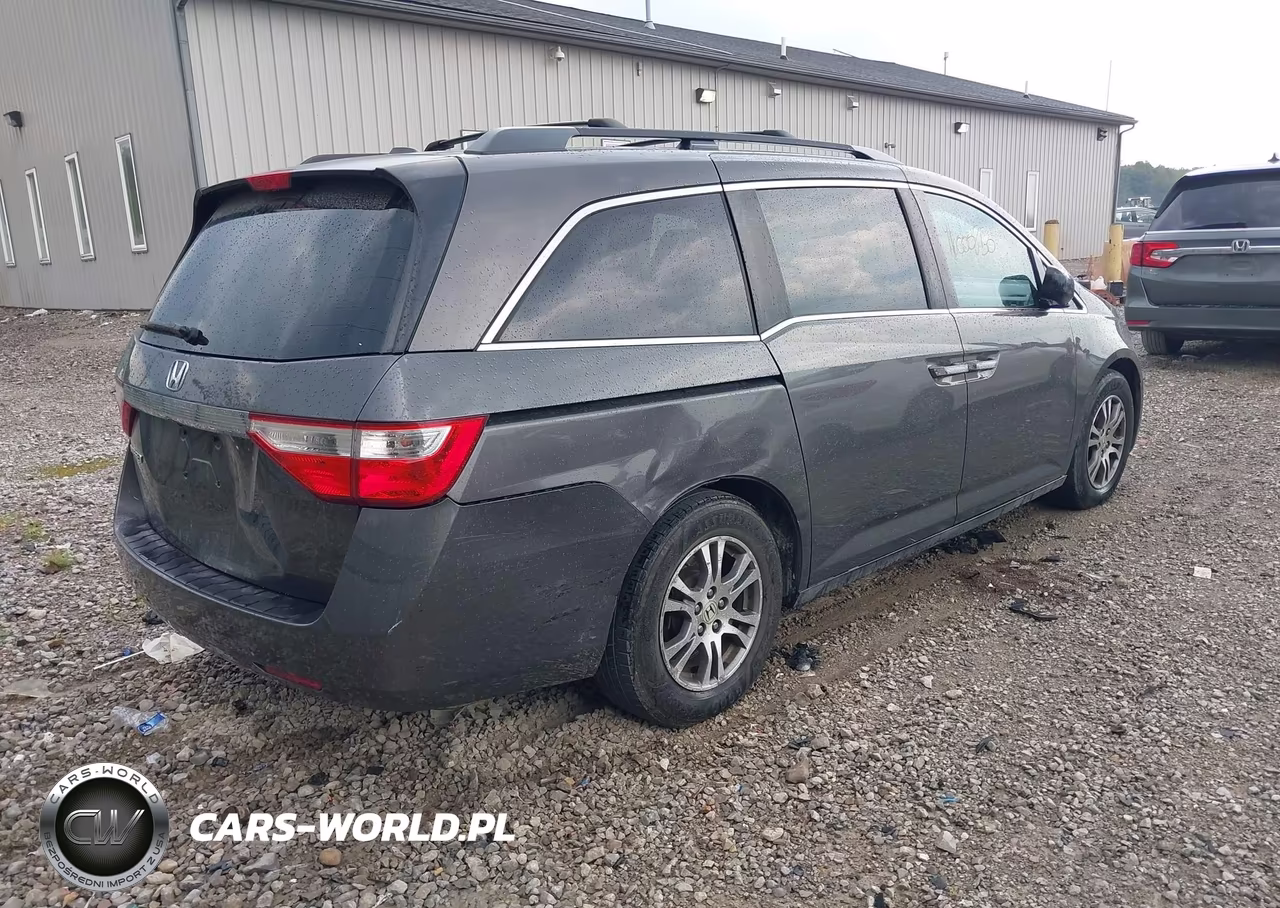 2012 Honda Odyssey Ex-L VIN:5FNRL5H63CB079786 - 4