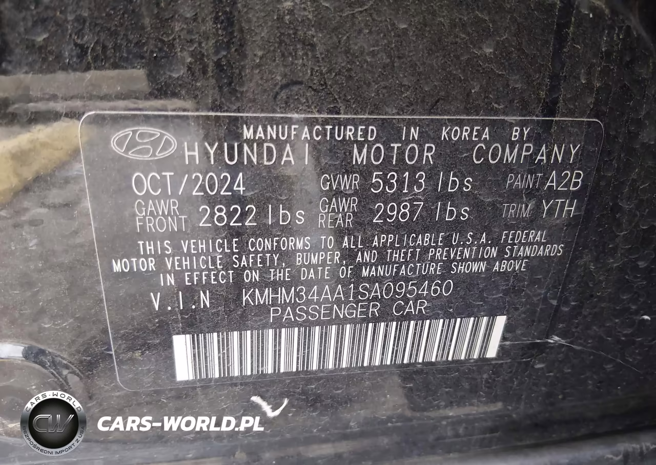 2025 Hyundai Ioniq 6 Sel VIN:KMHM34AA1SA095460 - 9
