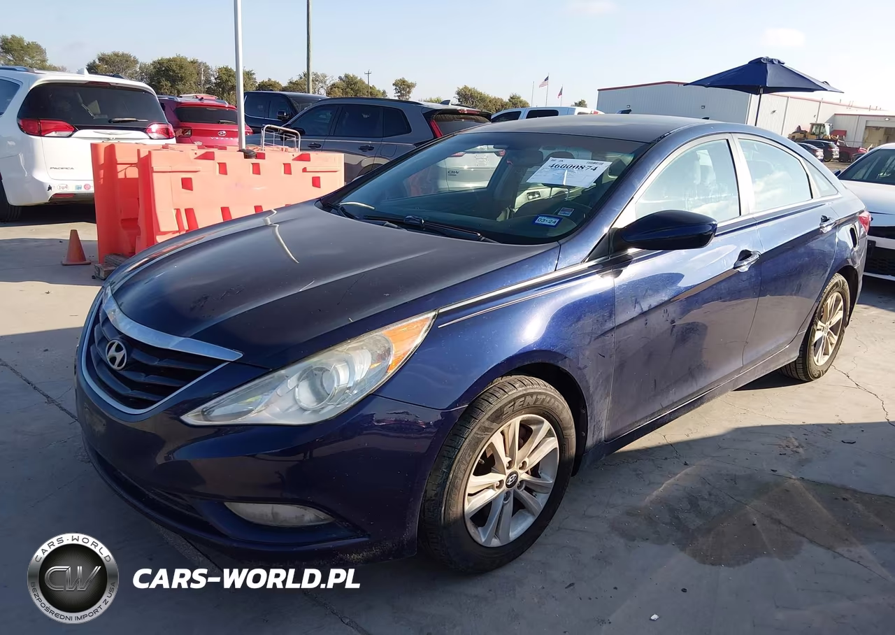 2013 Hyundai Sonata Gls VIN:5NPEB4AC2DH621779 - 2