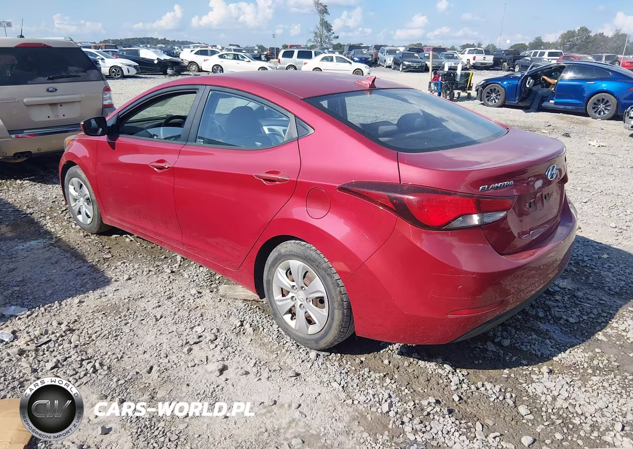 2016 Hyundai Elantra Se VIN:KMHDH4AE1GU517575 - 3