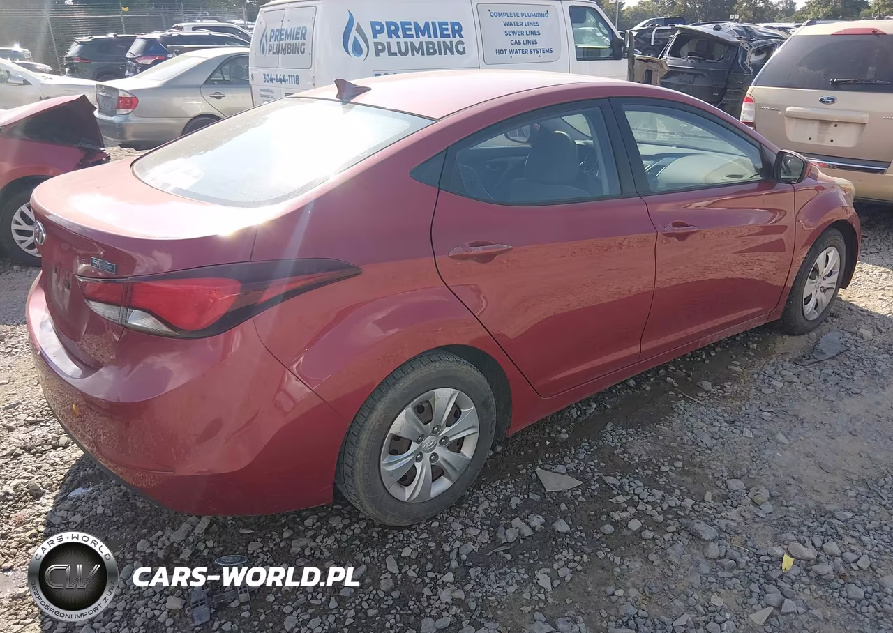 2016 Hyundai Elantra Se VIN:KMHDH4AE1GU517575 - 4