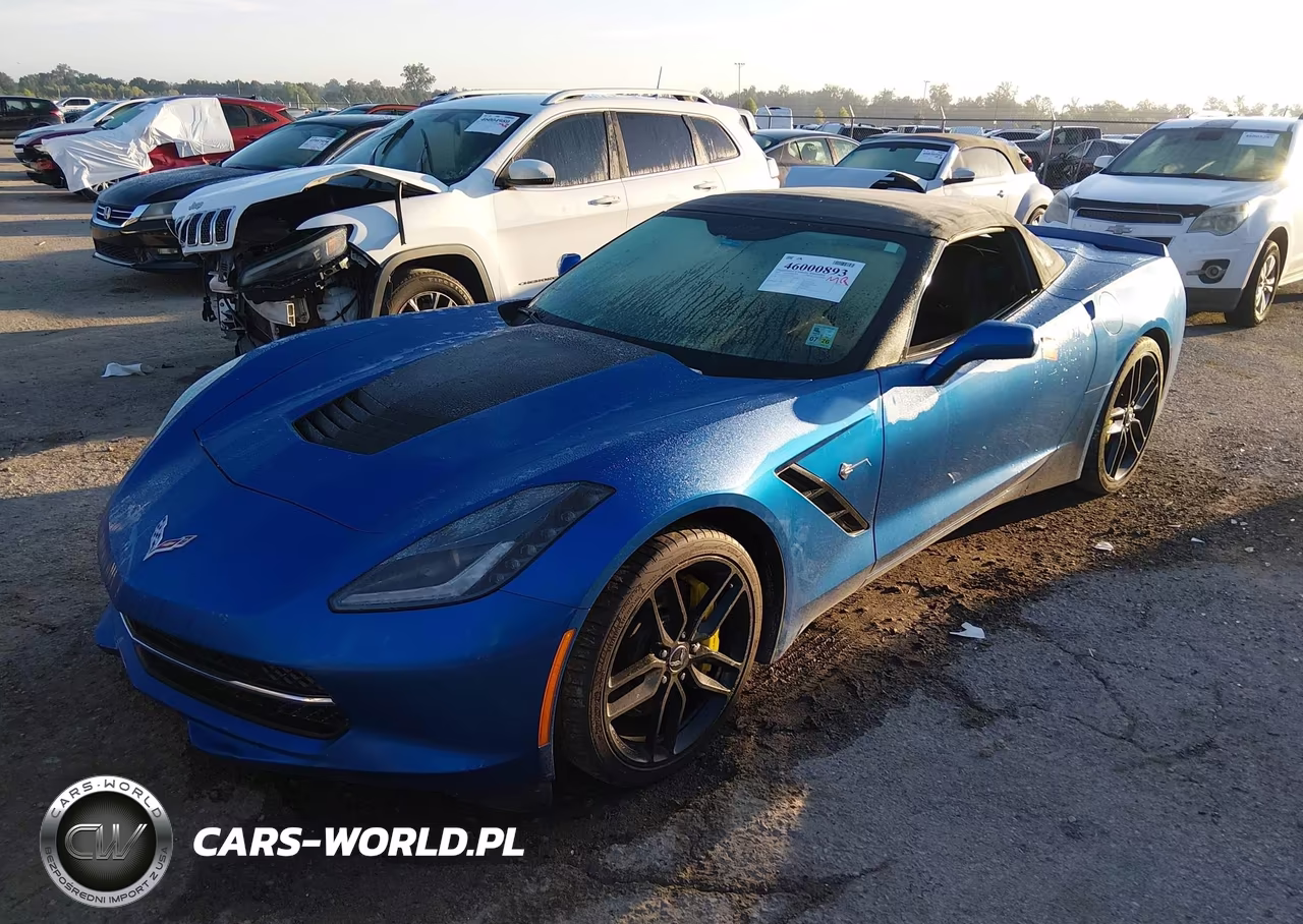 2014 Chevrolet Corvette Stingray Z51 VIN:1G1YM3D76E5123868 - 2