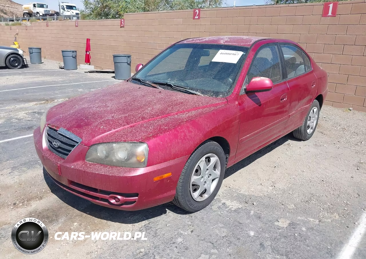 2004 Hyundai Elantra Gls-Gt VIN:KMHDN46D34U777805 - 2