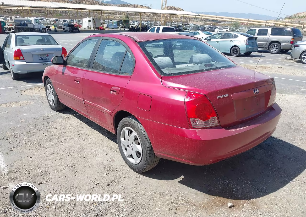 2004 Hyundai Elantra Gls-Gt VIN:KMHDN46D34U777805 - 3