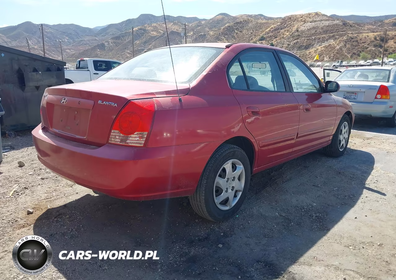 2004 Hyundai Elantra Gls-Gt VIN:KMHDN46D34U777805 - 4