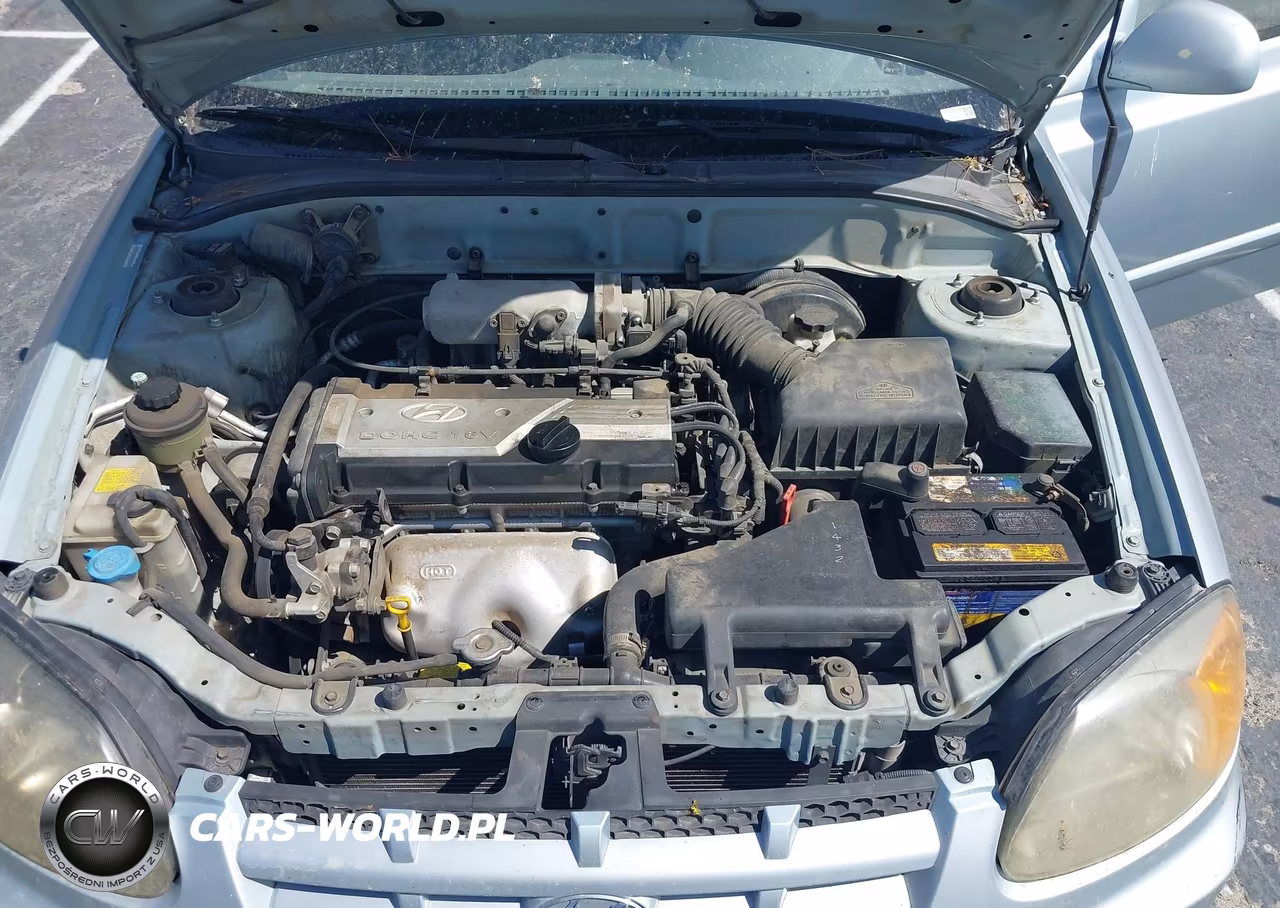 2005 Hyundai Accent Gls VIN:KMHCG45CX5U635886 - 10