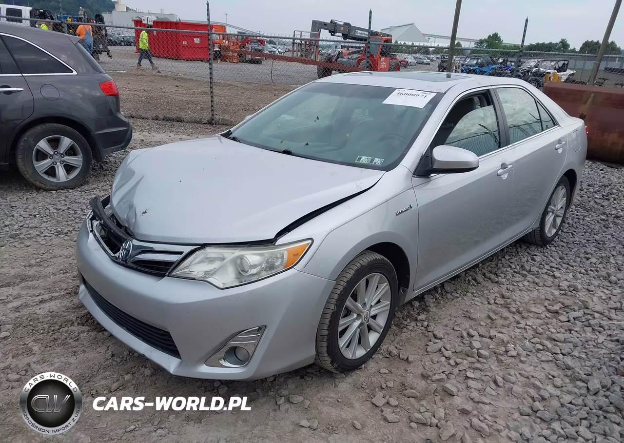 2012 Toyota Camry Hybrid Xle VIN:4T1BD1FK2CU062455 - 2