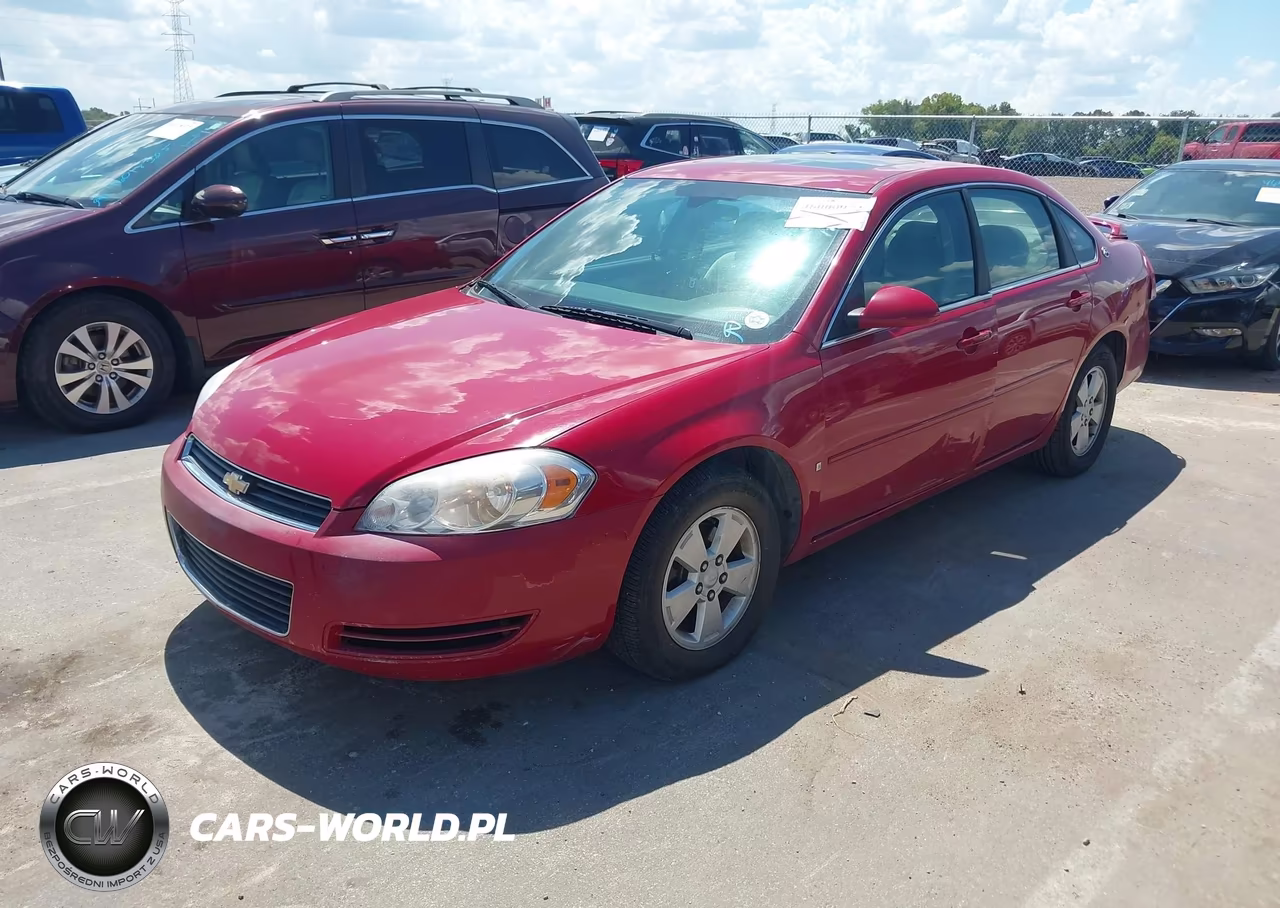 2008 Chevrolet Impala Lt VIN:2G1WT58N881212958 - 2
