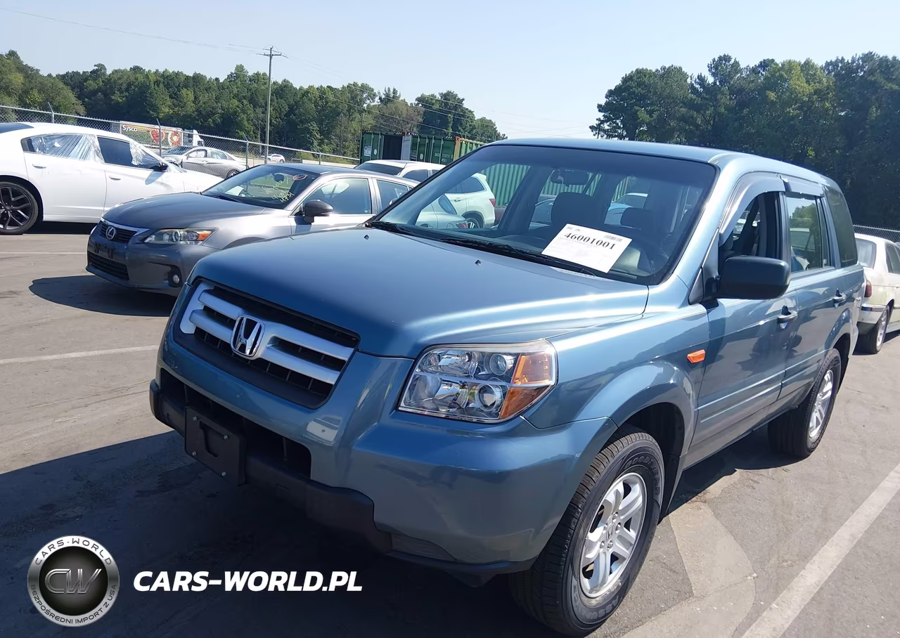 2007 Honda Pilot Lx VIN:5FNYF28147B013792 - 2