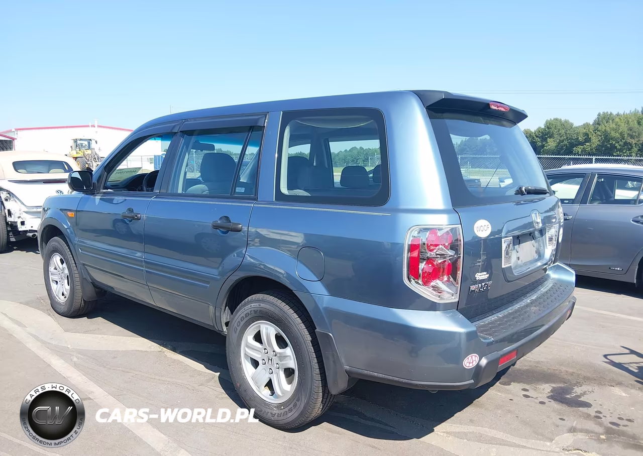 2007 Honda Pilot Lx VIN:5FNYF28147B013792 - 3