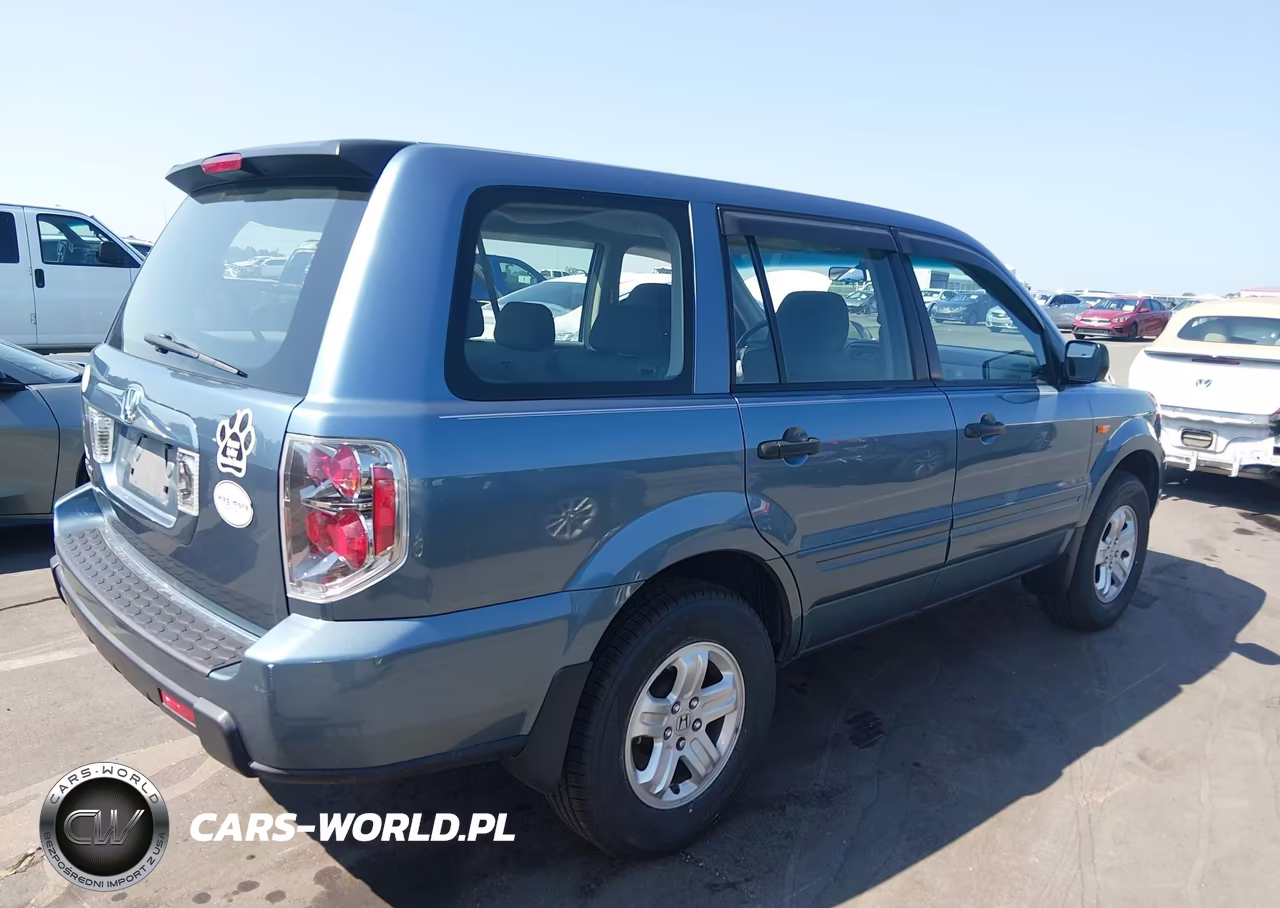 2007 Honda Pilot Lx VIN:5FNYF28147B013792 - 4
