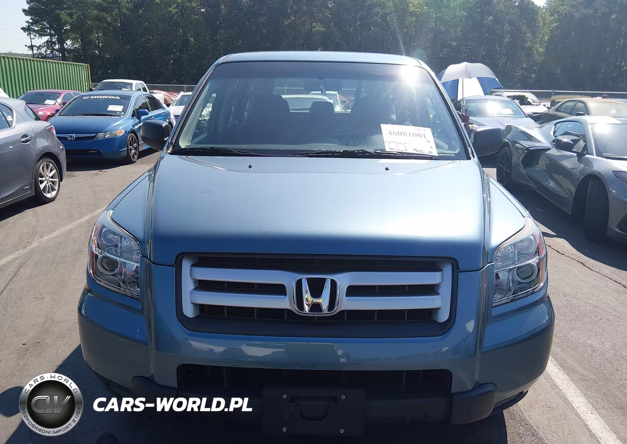 2007 Honda Pilot Lx VIN:5FNYF28147B013792 - 6