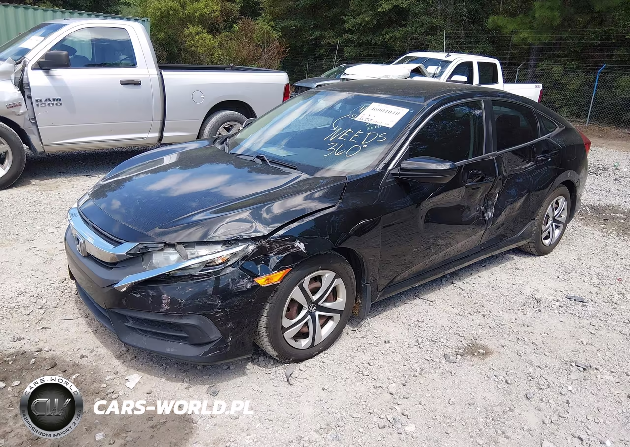 2016 Honda Civic Lx VIN:2HGFC2F51GH504872 - 2