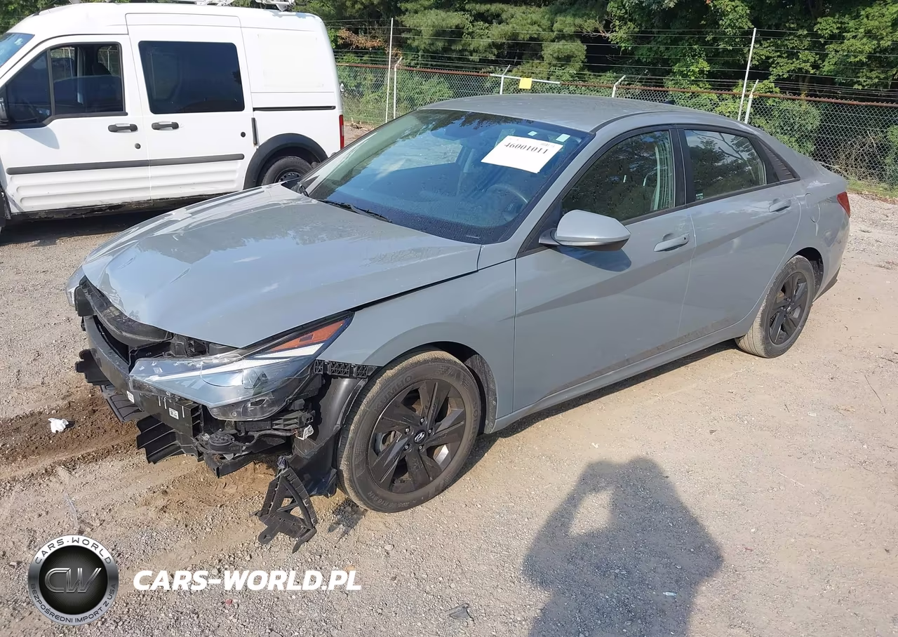 2021 Hyundai Elantra Sel VIN:KMHLM4AG9MU092966 - 2