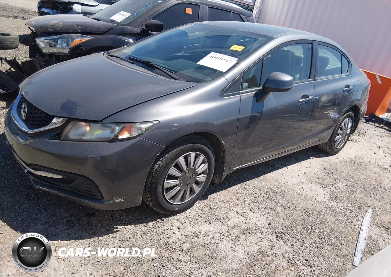 2013 Honda Civic Lx VIN:19XFB2F55DE055222 - 2