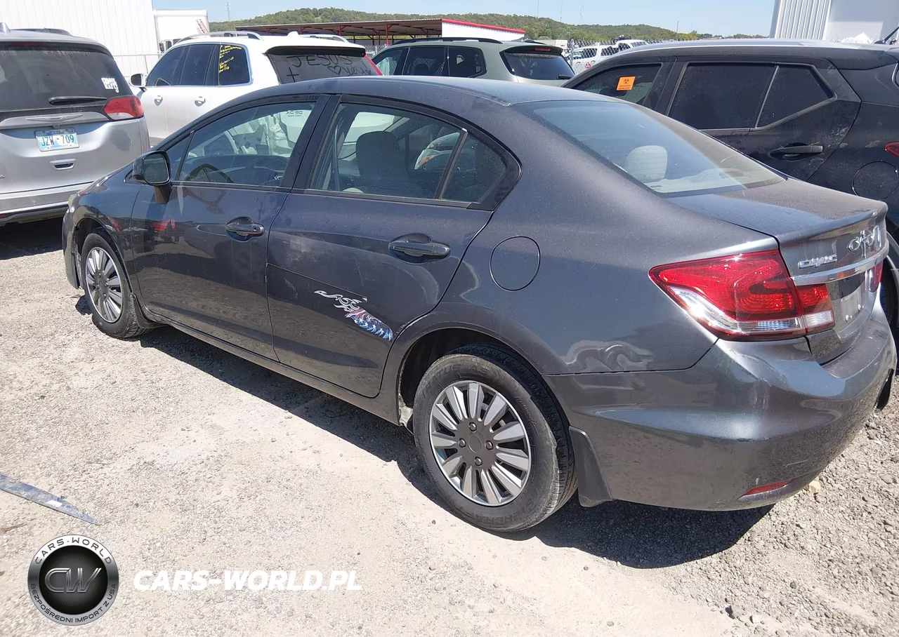 2013 Honda Civic Lx VIN:19XFB2F55DE055222 - 3
