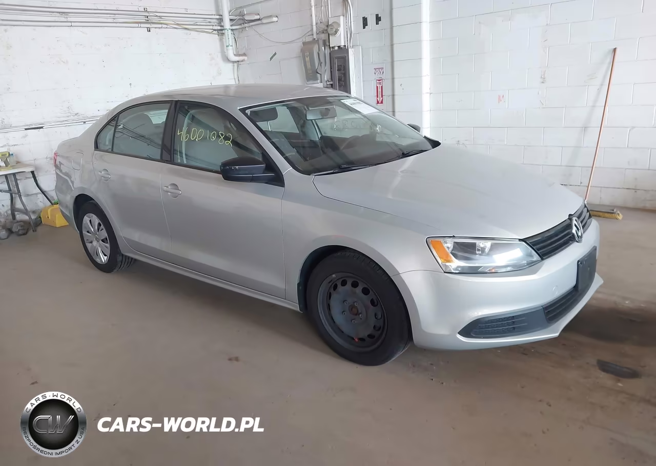 2012 Volkswagen Jetta 2.0L S VIN:3VW2K7AJ8CM329806 - 1