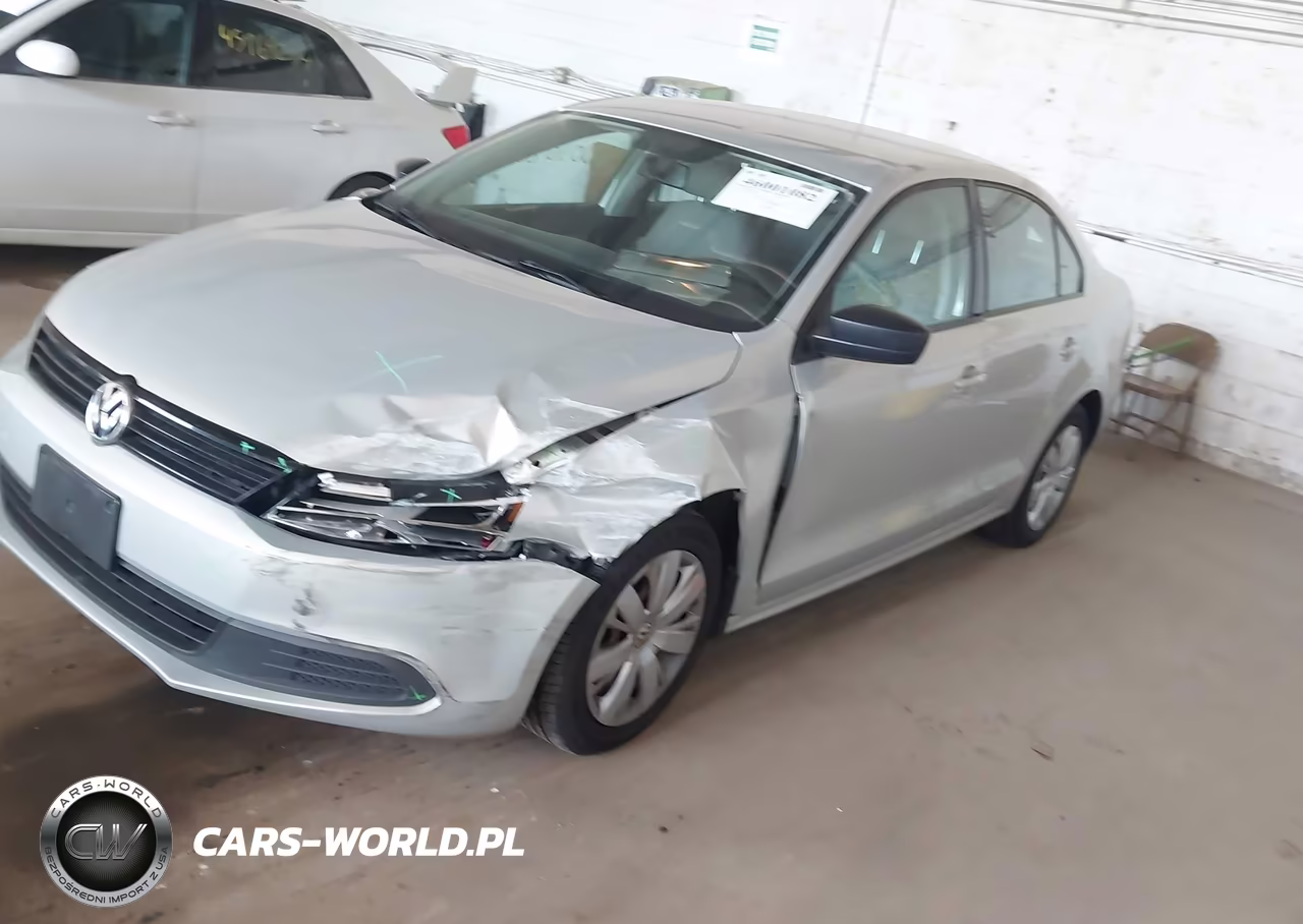 2012 Volkswagen Jetta 2.0L S VIN:3VW2K7AJ8CM329806 - 2