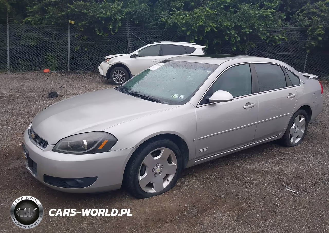 2008 Chevrolet Impala Ss VIN:2G1WD58C681237143 - 2