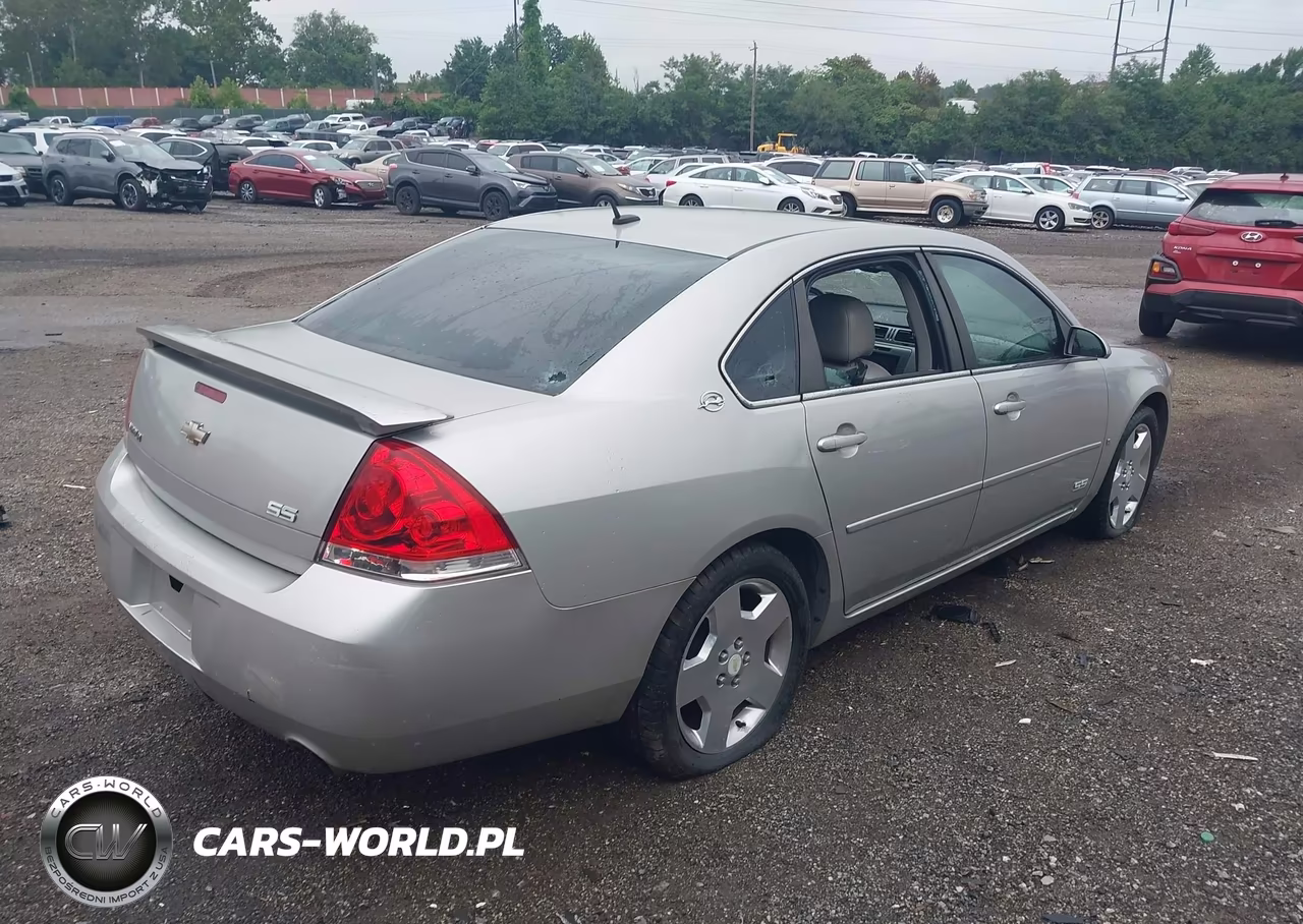 2008 Chevrolet Impala Ss VIN:2G1WD58C681237143 - 4