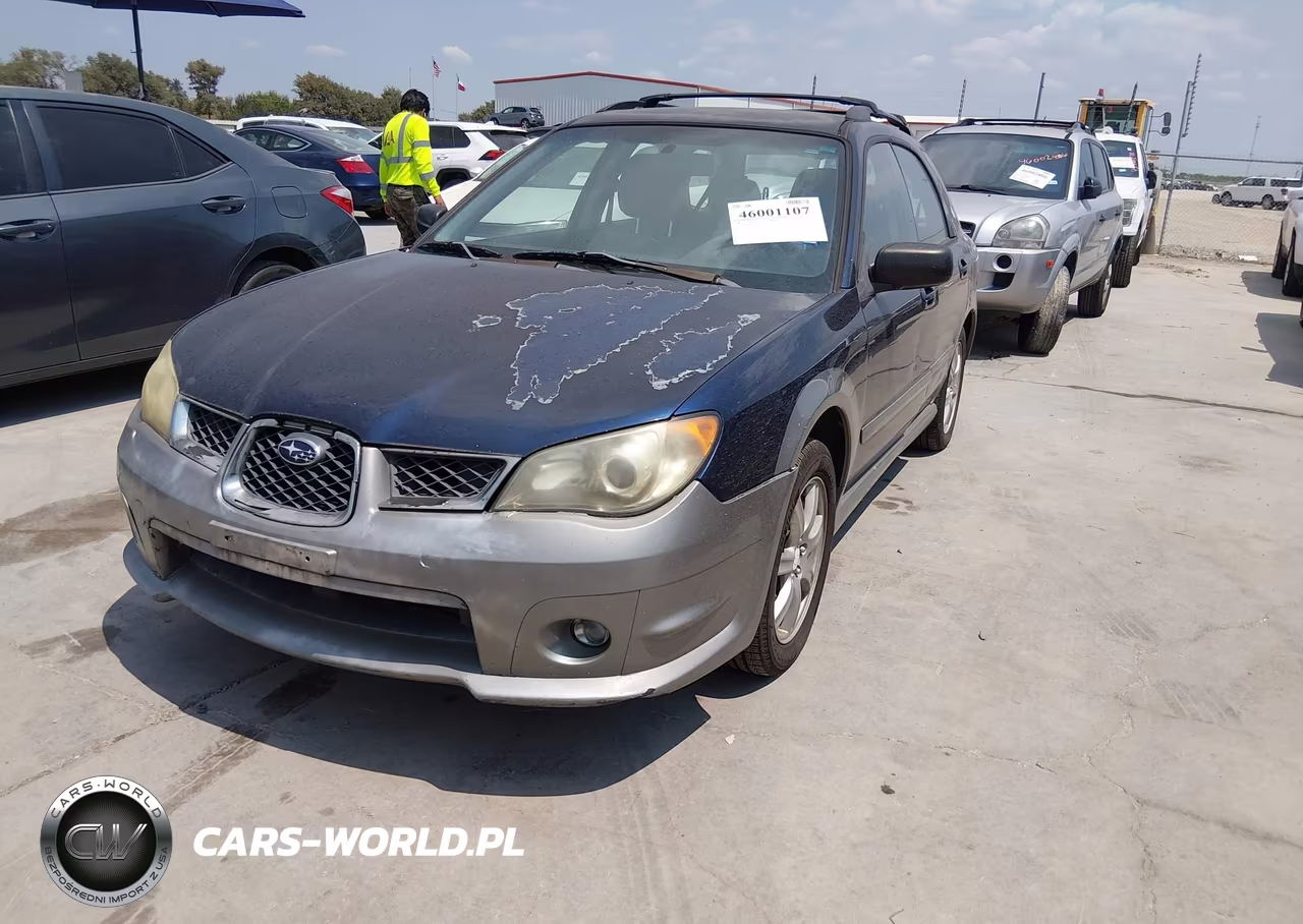 2006 Subaru Impreza Outback Sport VIN:JF1GG68676H808772 - 2