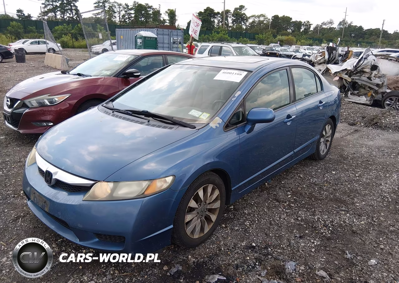 2009 Honda Civic Ex VIN:2HGFA16849H348808 - 2