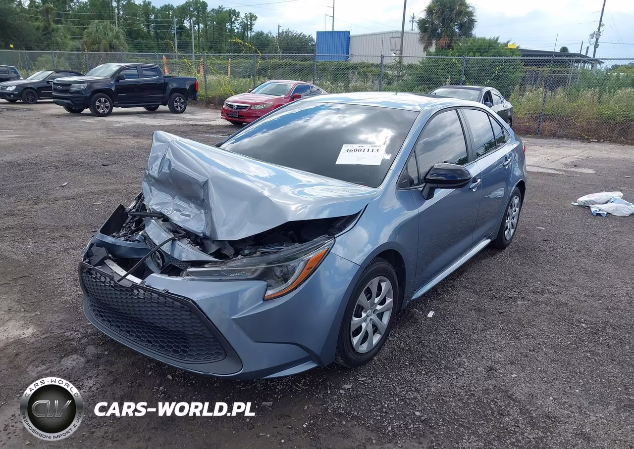 2022 Toyota Corolla Le VIN:5YFEPMAE0NP372146 - 2