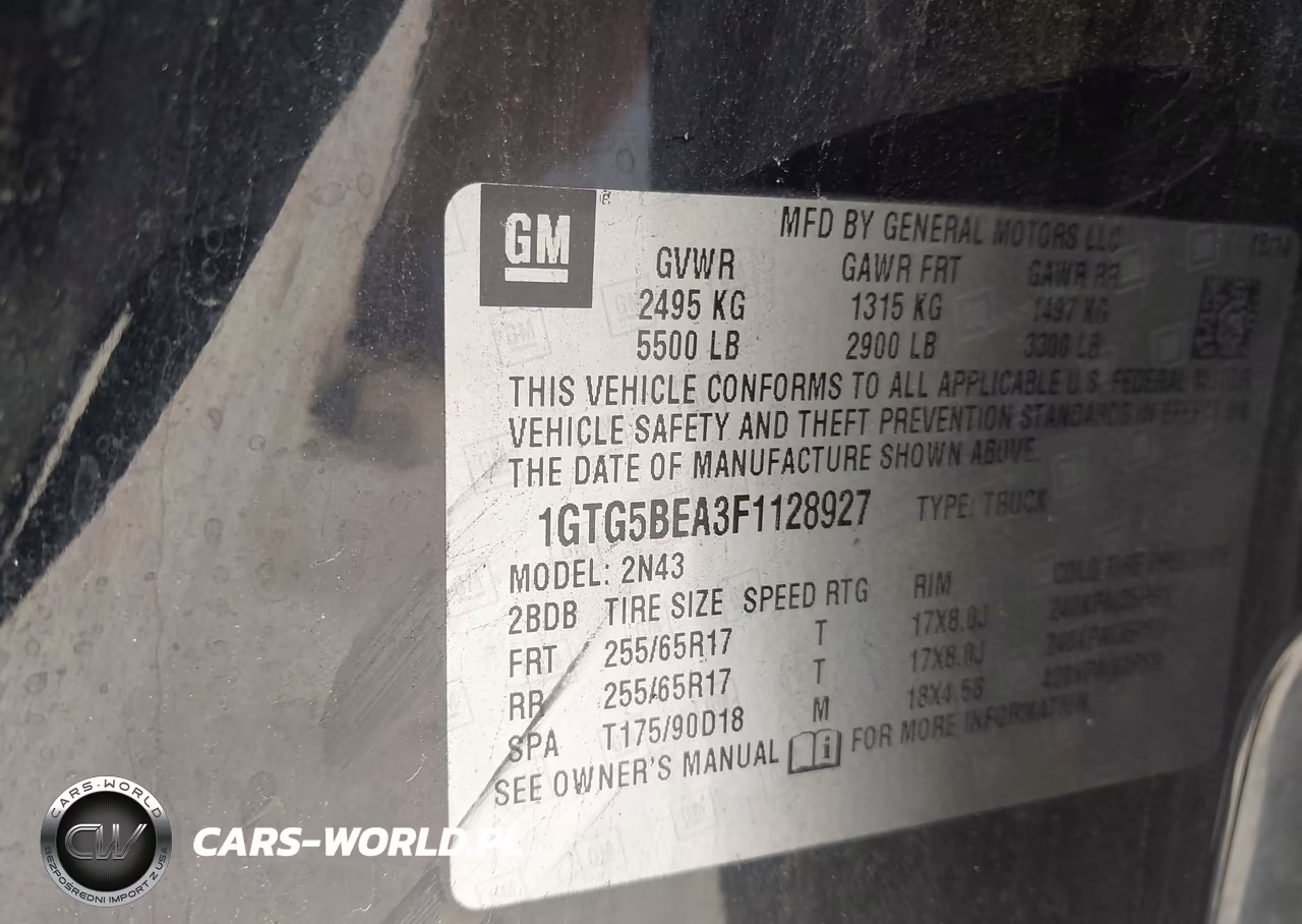 2015 GMC Canyon Sle VIN:1GTG5BEA3F1128927 - 9