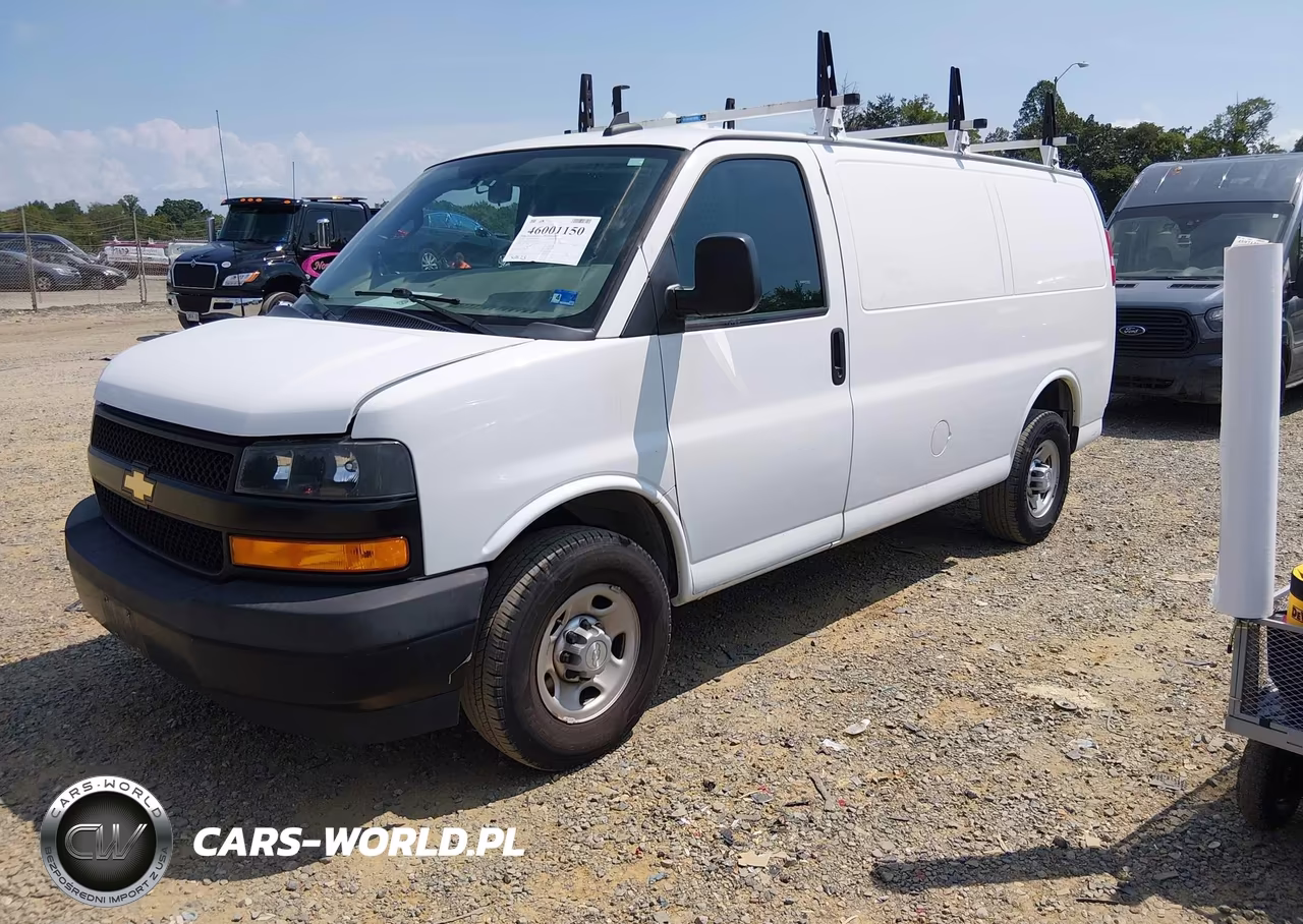 2019 Chevrolet Express 3500 Work Van VIN:1GCZGGFG2K1245704 - 2