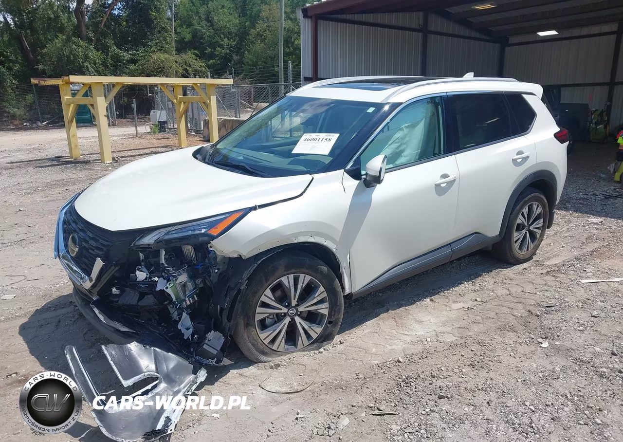 2021 Nissan Rogue Sv Fwd VIN:5N1AT3BA4MC786081 - 2