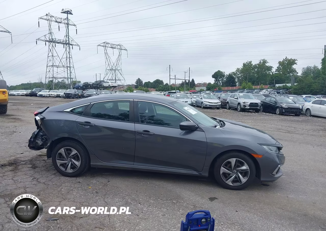 2019 Honda Civic Lx VIN:2HGFC2F69KH562665 - 13