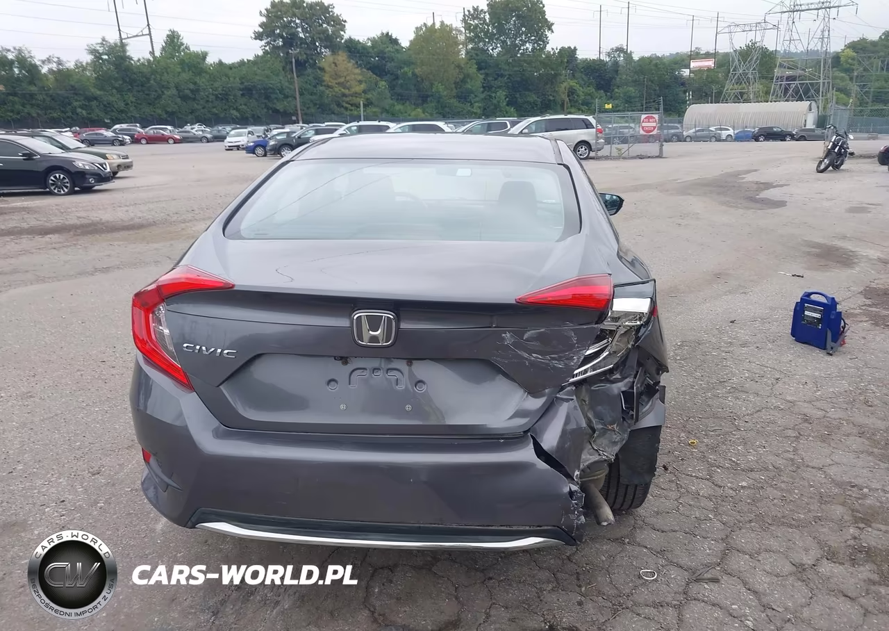 2019 Honda Civic Lx VIN:2HGFC2F69KH562665 - 16