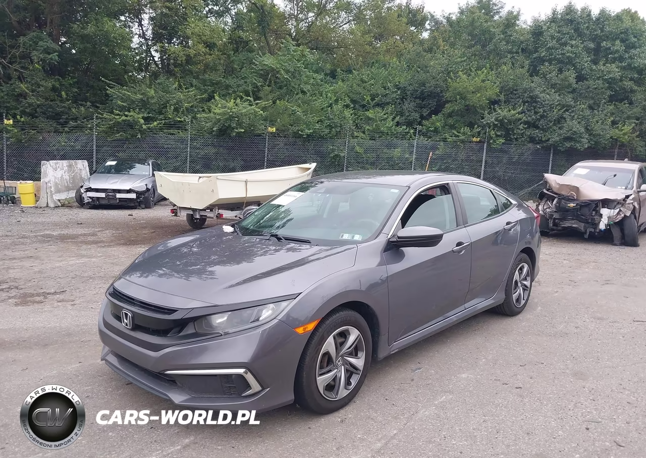 2019 Honda Civic Lx VIN:2HGFC2F69KH562665 - 2