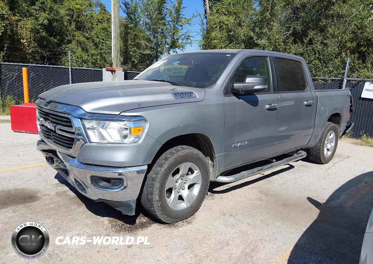 2019 Ram 1500 Big Horn-Lone Star 4X4 5'7 Box VIN:1C6SRFFT0KN714498 - 2