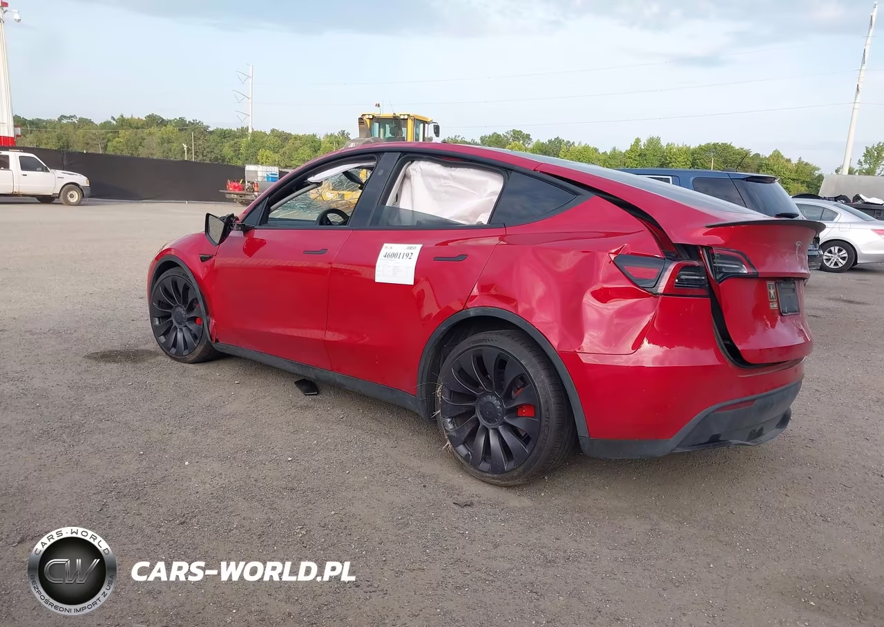 2023 Tesla Model Y Performance Dual Motor All-Wheel Drive VIN:7SAYGDEF4PF895137 - 3