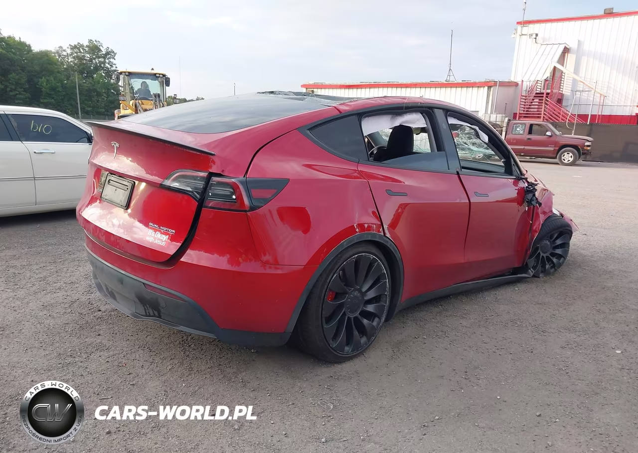 2023 Tesla Model Y Performance Dual Motor All-Wheel Drive VIN:7SAYGDEF4PF895137 - 4