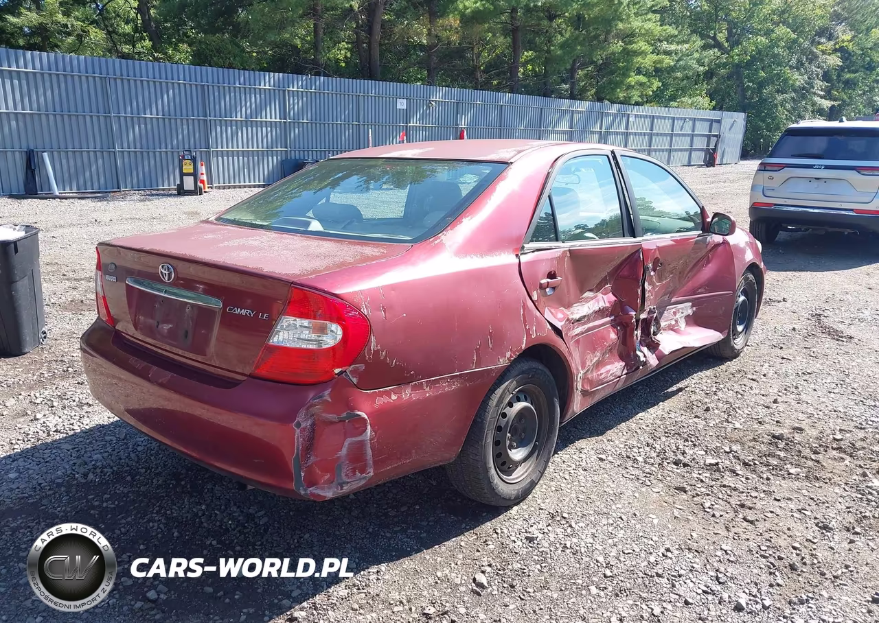 2002 Toyota Camry Le VIN:4T1BE32K92U634764 - 4