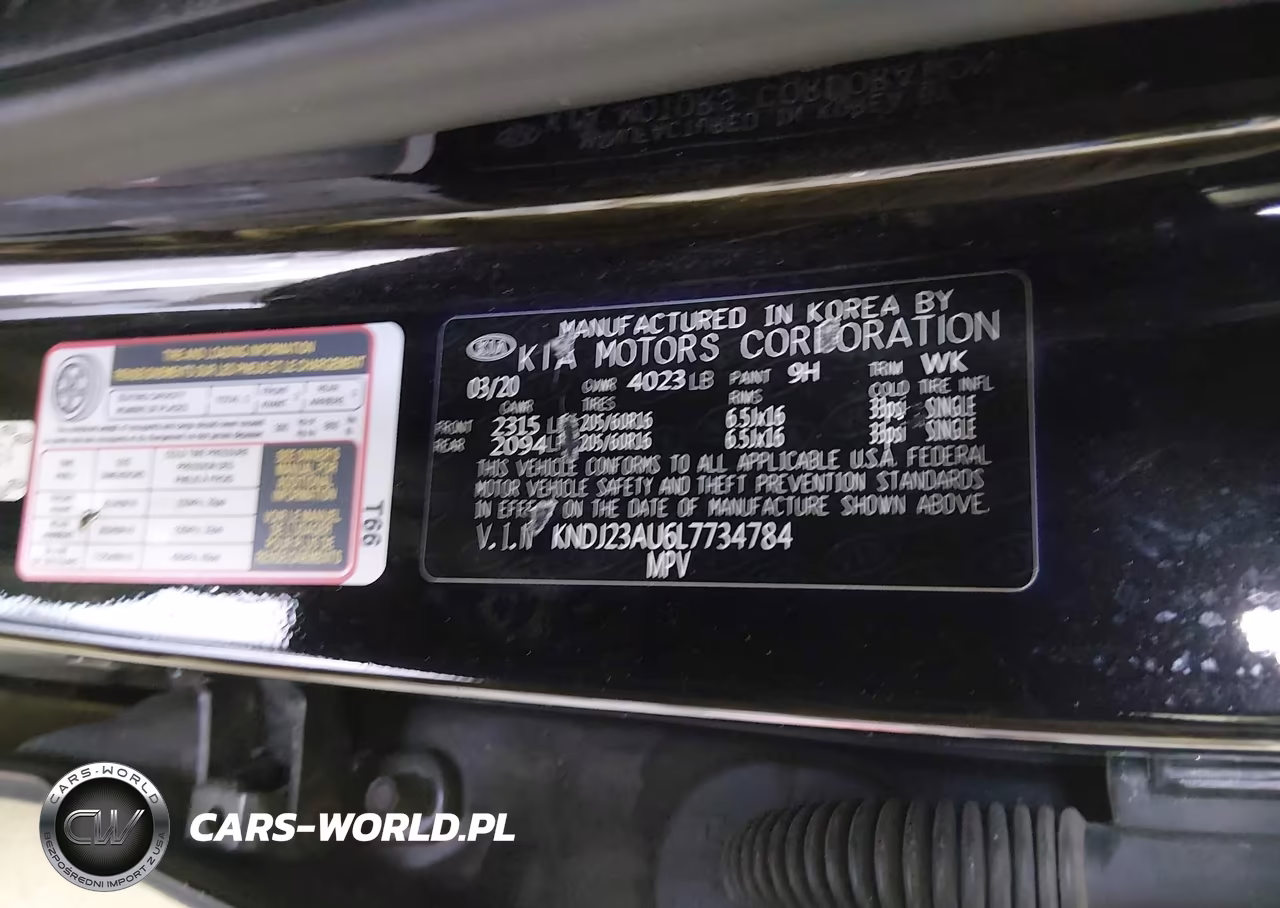 2020 Kia Soul Lx VIN:KNDJ23AU6L7734784 - 9