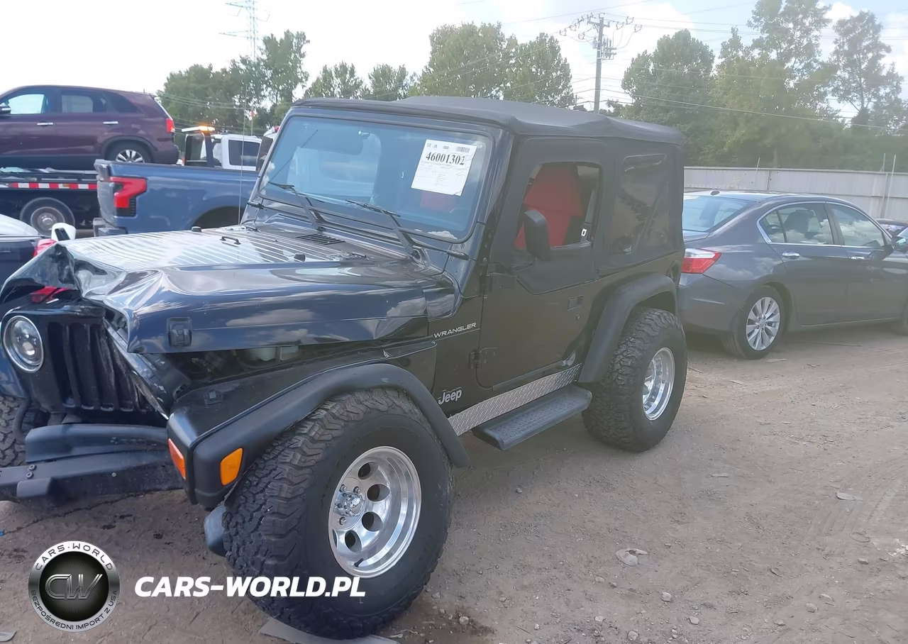 2002 Jeep Wrangler X VIN:1J4FA39S92P759957 - 2