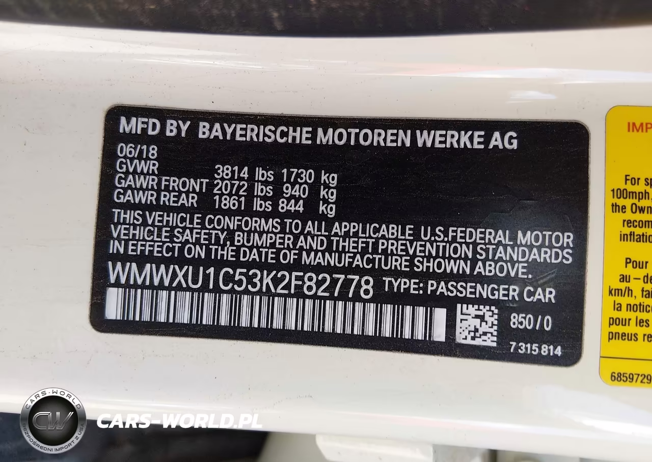 2019 Mini Hardtop Cooper VIN:WMWXU1C53K2F82778 - 9