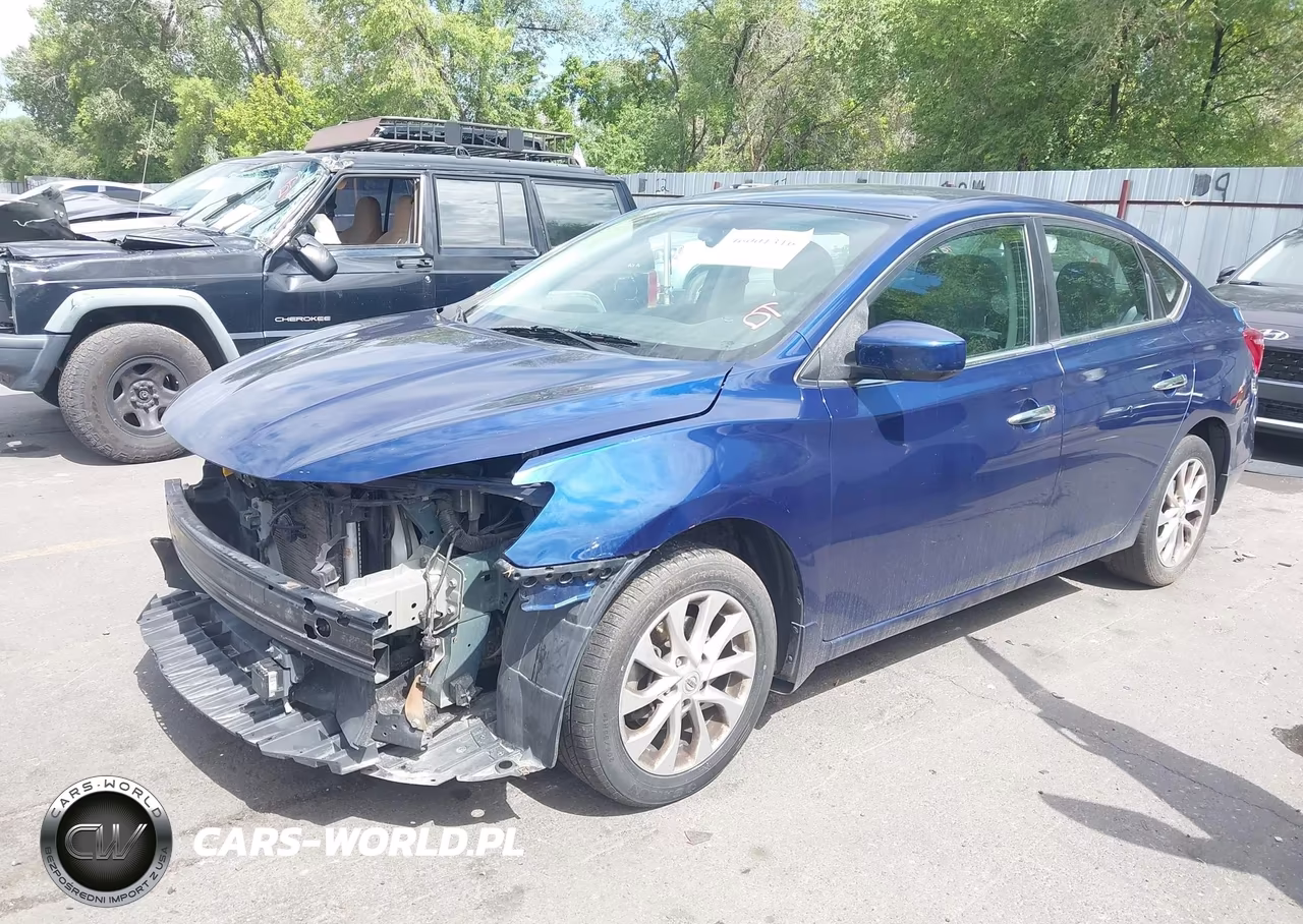 2019 Nissan Sentra S VIN:3N1AB7AP2KY225017 - 2